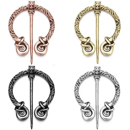 Lullabb 4 Pack Vintage Viking Brooches Pins Suit Women Lullabb 4 Pack Vintage Viking Brooches Pins Suit Women
