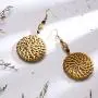 Rattan Earrings Handmade Straw Statement Bohemian Lightweight Drop Dangle Geometric Woven Wicker Earring For Women Girls Rattan Earrings Handmade Straw Statement Bohemian Lightweight Drop Dangle Geometric Woven Wicker Earring For Women Girls