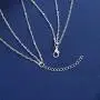 Gemily Boho Layered Tree Pendant Choker Necklace Silver Crystal Neck Chain Gothic Rhinestone Necklaces Jewelry for Women and Girls