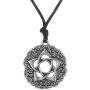 Dawapara Pagan Pentacle of The Goddess Rose Talisman Pendant Pentagram Necklace Protection Gifts Jewelry