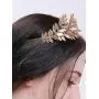 fxmimior Handmade Bridal Wedding Crown Leaf Headband Women Crystal Tiara Headpiece (GOLD) (gold) fxmimior Handmade Bridal Wedding Crown Leaf Headband Women Crystal Tiara Headpiece (GOLD) (gold)