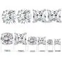 6 Pairs 18K Gold Plated Cubic Zirconia Stud Earrings Set Princess Round Clear Sparkling CZ Hypoallergenic Jwerlry for Women Men 6 Pairs 18K Gold Plated Cubic Zirconia Stud Earrings Set Princess Round Clear Sparkling CZ Hypoallergenic Jwerlry for Women Men