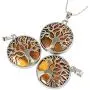 Nupuyai Tree of Life Stone Pendant Necklace for Unisex, Pendants with Chain 19.5'' Chakra Jewelry Nupuyai Tree of Life Stone Pendant Necklace for Unisex, Pendants with Chain 19.5'' Chakra Jewelry