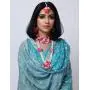 Zephyrr Traditional Floral Fashion Jewellery Neckalce Set, Earrings, Maang Tiika, Bracelet, Ring For Women Haldi, Mehendi, Baby Shower Occasion Zephyrr Traditional Floral Fashion Jewellery Neckalce Set, Earrings, Maang Tiika, Bracelet, Ring For Women Haldi, Mehendi, Baby Shower Occasion