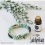 Subherban Essential Oil Bracelets - Aromatherapy Bracelet - Lava Rock Anxiety Bracelet - NOOSA WRAP - Handmade Jewelry - Gifts for Women