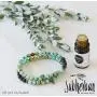 Subherban Essential Oil Bracelets - Aromatherapy Bracelet - Lava Rock Anxiety Bracelet - NOOSA WRAP - Handmade Jewelry - Gifts for Women