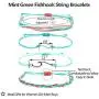 HUASAI String Anklet Bracelets for Women Adjustable Braided Waterproof Beach Anklets Cute Friendship Foot Jewelry HUASAI String Anklet Bracelets for Women Adjustable Braided Waterproof Beach Anklets Cute Friendship Foot Jewelry