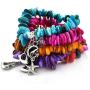 Shop LC Delivering Joy Set of 5 Multi Color Stretchable Wrap Shell Charm Stretch Bracelet Adjustable Fashion Women Jewelry