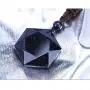 MENGLINA Women Men Blue Sandstone Hexagram Star Pendant Necklace Lucky Love Natural Energy Stone Rope Chain Couple Necklace Jewelry Adjustable MENGLINA Women Men Blue Sandstone Hexagram Star Pendant Necklace Lucky Love Natural Energy Stone Rope Chain Couple Necklace Jewelry Adjustable