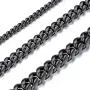 Richsteel Chunky Cuban Chain Necklace for Men Boys Women 6mm/10mm/14mm Width Stainless Steel/18K Gold/Black Plated Link Chains with Durable Clasp Hip Hop Jewelry Richsteel Chunky Cuban Chain Necklace for Men Boys Women 6mm/10mm/14mm Width Stainless Steel/18K Gold/Black Plated Link Chains with Durable Clasp Hip Hop Jewelry