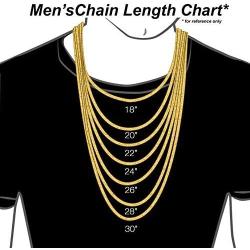 18K Solid Gold 1.8MM, 2.5MM, 3MM, 3.8MM, 4.5MM, 5.5MM, 7MM Cuban Curb Link Chain Necklace- Made In Italy