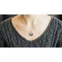 Rosa Vila Vintage Round Wave Necklace, Ocean Jewelry for Women, Ocean Necklace, Go with The Waves Beachy Necklaces