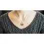 Rosa Vila Vintage Round Wave Necklace, Ocean Jewelry for Women, Ocean Necklace, Go with The Waves Beachy Necklaces