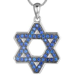 Jewish Necklace Jewelry For Women Men Protection Stainless Steel Star Of David Pendant Hebrew Judaica Israeli