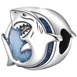 Lovans 925 Sterling Silver Animal Charm Bead Graduation Gift for DIY Pandora Bracelets
