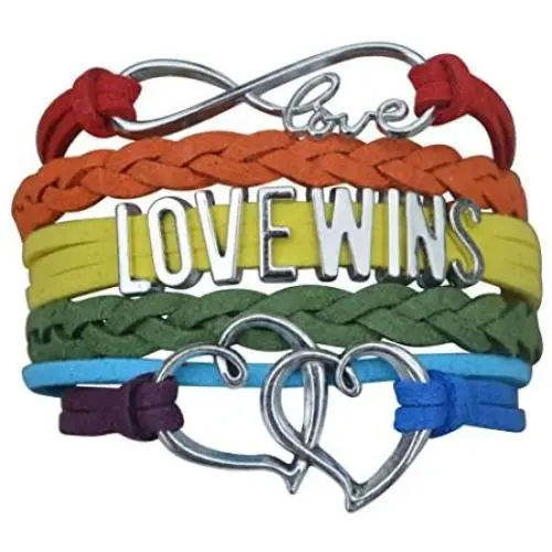 Infinity Collection Gay Pride Bracelet - LGBT Bracelet, Gay Pride Jewelry, Rainbow Pride Bracelet & Perfect Gay Pride Gifts Infinity Collection Gay Pride Bracelet - LGBT Bracelet, Gay Pride Jewelry, Rainbow Pride Bracelet & Perfect Gay Pride Gifts
