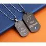 SunnyHouse Jewelry His & Hers Matching Set Titanium Stainless Steel His Angel Her Demon Couple Pendant Necklace in a Gift Box SunnyHouse Jewelry His & Hers Matching Set Titanium Stainless Steel His Angel Her Demon Couple Pendant Necklace in a Gift Box