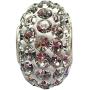 JMQJewelry Birthstone Sterling Silver Murano 4 Colors Beads Charms for Bracelets Women Jewelry