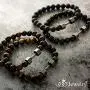 555Jewelry Stainless Steel Stretch Barbell Gym Anxiety Beaded Bracelet for Men & Women 555Jewelry Stainless Steel Stretch Barbell Gym Anxiety Beaded Bracelet for Men & Women