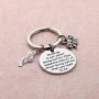 WSNANG Runner Gift Running is About Being Better Than You Used to Be Keychain Marathon Runner Jewelry Track Gift Inspiration Gift for Runner