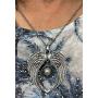 Interchangeable Snap Jewelry Angel Wings Necklace Stainless Steel Length 19-21'' Holds 18-20mm Standard Snaps My Prime Gifts