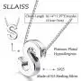 Sllaiss Tiny Initial Letter Pendant Necklace Men Women 925 Sterling Silver A-Z Charm Necklace Alphabet Name Jewelry Sllaiss Tiny Initial Letter Pendant Necklace Men Women 925 Sterling Silver A-Z Charm Necklace Alphabet Name Jewelry
