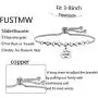 FUSTMW 3 Sister Bracelets Big Sis Middle Sis Little Sis 3 Pieces Matching Heart Bracelets of 3 Sister Jewelry Gift for Best Friends 9 Inch Adjustable Chain