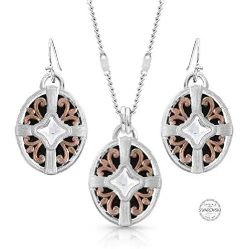 Montana Silversmiths Keep A Little Luck Jewelry Set Montana Silversmiths Keep A Little Luck Jewelry Set
