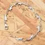 Shop LC Dolphin Link Bracelet 925 Sterling Silver Fashion Jewelry for Women Gifts for Her Size 7.25'' Shop LC Dolphin Link Bracelet 925 Sterling Silver Fashion Jewelry for Women Gifts for Her Size 7.25''