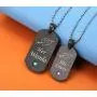 SunnyHouse Jewelry His & Hers Matching Set Titanium Stainless Steel His Crazy Her Weirdo Couple Pendant Necklace in a Gift Box SunnyHouse Jewelry His & Hers Matching Set Titanium Stainless Steel His Crazy Her Weirdo Couple Pendant Necklace in a Gift Box