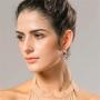 D.Rosse 2 pairs Boho Drop Coin Earring Round Dangle Hoops Handmade Retro Geometry Earring Copper Wire Women Jewelry