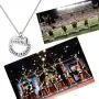 Cheerleading Necklace Cheerleader Gifts Cheer Megaphone Charm Necklace Gifts Cheerleading Jewelry Cheer Team Coach Gifts