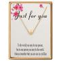SANNYRA Dainty Initial Necklace 14K Gold White Gold Rose Gold Plated Letters A-Z 26 Alphabet Heart Pendant Necklace for Women，Valentines Day Gifts