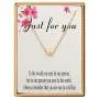 SANNYRA Dainty Initial Necklace 14K Gold White Gold Rose Gold Plated Letters A-Z 26 Alphabet Heart Pendant Necklace for Women，Valentines Day Gifts