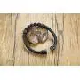XUANPAI Personalized Custom Name Initial Lava Rock Bracelet Genuine Leather Bracelets with Magnetic Clasp XUANPAI Personalized Custom Name Initial Lava Rock Bracelet Genuine Leather Bracelets with Magnetic Clasp