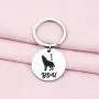 PENQI Wolf Gift Wolves Lover Jewelry Wolf Spirit Keychain Wolf Fans Gift Wolf Girl Gift For Girlfriend Wife Animal Idea PENQI Wolf Gift Wolves Lover Jewelry Wolf Spirit Keychain Wolf Fans Gift Wolf Girl Gift For Girlfriend Wife Animal Idea