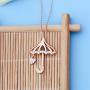 SEIRAA Umbrella Jewelry Umbrella Pendant Necklace Cubic Zircon Umbrella Necklace