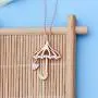SEIRAA Umbrella Jewelry Umbrella Pendant Necklace Cubic Zircon Umbrella Necklace