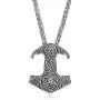 LANGHONG Legendry Nordic Viking Thors Hammer with Raven Necklace Jewelry Talisman LANGHONG Legendry Nordic Viking Thors Hammer with Raven Necklace Jewelry Talisman