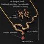 Vivid Snake Earrings Women 18K Gold Plated Cool Dangle Earring