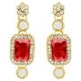 Aheli Ethnic Faux Blue Kundan Necklace Earrings Maang Tikka Indian Bollywood Jewellery Set for Women
