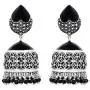 Aheli Antique Indian Oxidized Enamel Drop Dangle Jhumki Earrings Ethnic Traditional Wedding Party Wear Fashion Jewelry for Women Girls Aheli Antique Indian Oxidized Enamel Drop Dangle Jhumki Earrings Ethnic Traditional Wedding Party Wear Fashion Jewelry for Women Girls