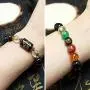 SMART DK Obsidian Wealth Bracelet, Obsidian Five-Element Wealth Bracelet Attract Wealth and Good Luck, Deluxe Gift Box Included