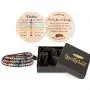 Chakra Awareness Balancing Leather3 Wrap Crystal Bracelet with Hematite for Women