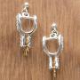 Montana Silversmiths Sparkling Spurs Drop Earrings