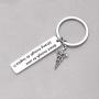 Medical Student Keychain Inspirational Doctor Nurse Gift Motivational Jewelry