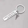 Medical Student Keychain Inspirational Doctor Nurse Gift Motivational Jewelry
