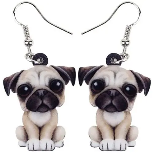 DOWAY Acrylic Siberian Husky/Chihuahua/Beagle/Dachshund/Yorkshire Terrier/Pug Dog Earrings Dangle Drop Fashion Pet Jewelry for Women Girls Kids Charm Gift DOWAY Acrylic Siberian Husky/Chihuahua/Beagle/Dachshund/Yorkshire Terrier/Pug Dog Earrings Dangle Drop Fashion Pet Jewelry for Women Girls Kids Charm Gift