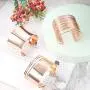 LOLIAS 3 Pcs Cuff Bangle Bracelet for Women Open Wide Wire Bracelets Adjustable Wrist Cuff Wrap Bracelet Gold Sliver Rose Gold Plated Fashion Jewelry