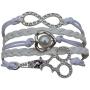 Infinity Collection Hair Stylist Jewelry- Hair Stylist Bracelet- Perfect Hair Stylist Gifts